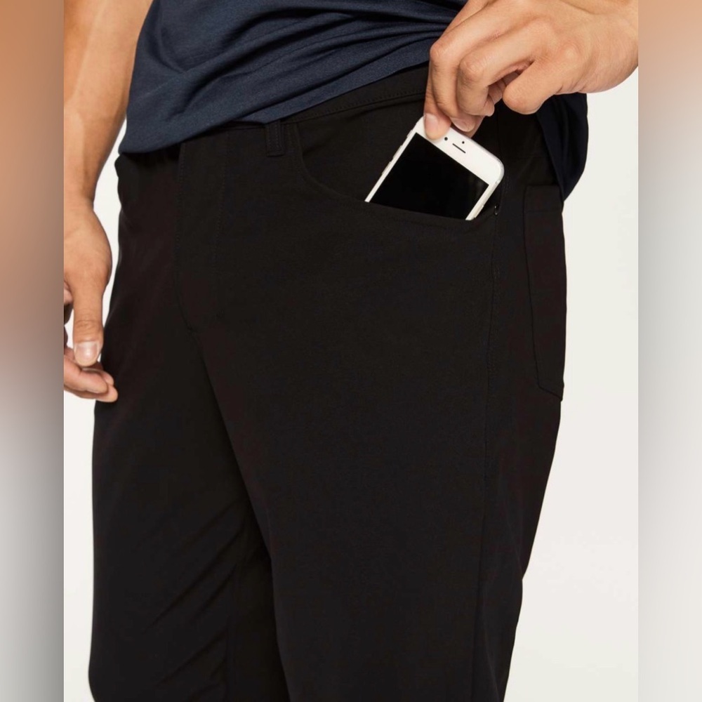 Lululemon ABC Pant Classic *34" Black - Picture 5 of 10